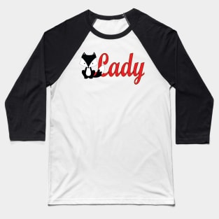 Foxy Lady Baseball T-Shirt